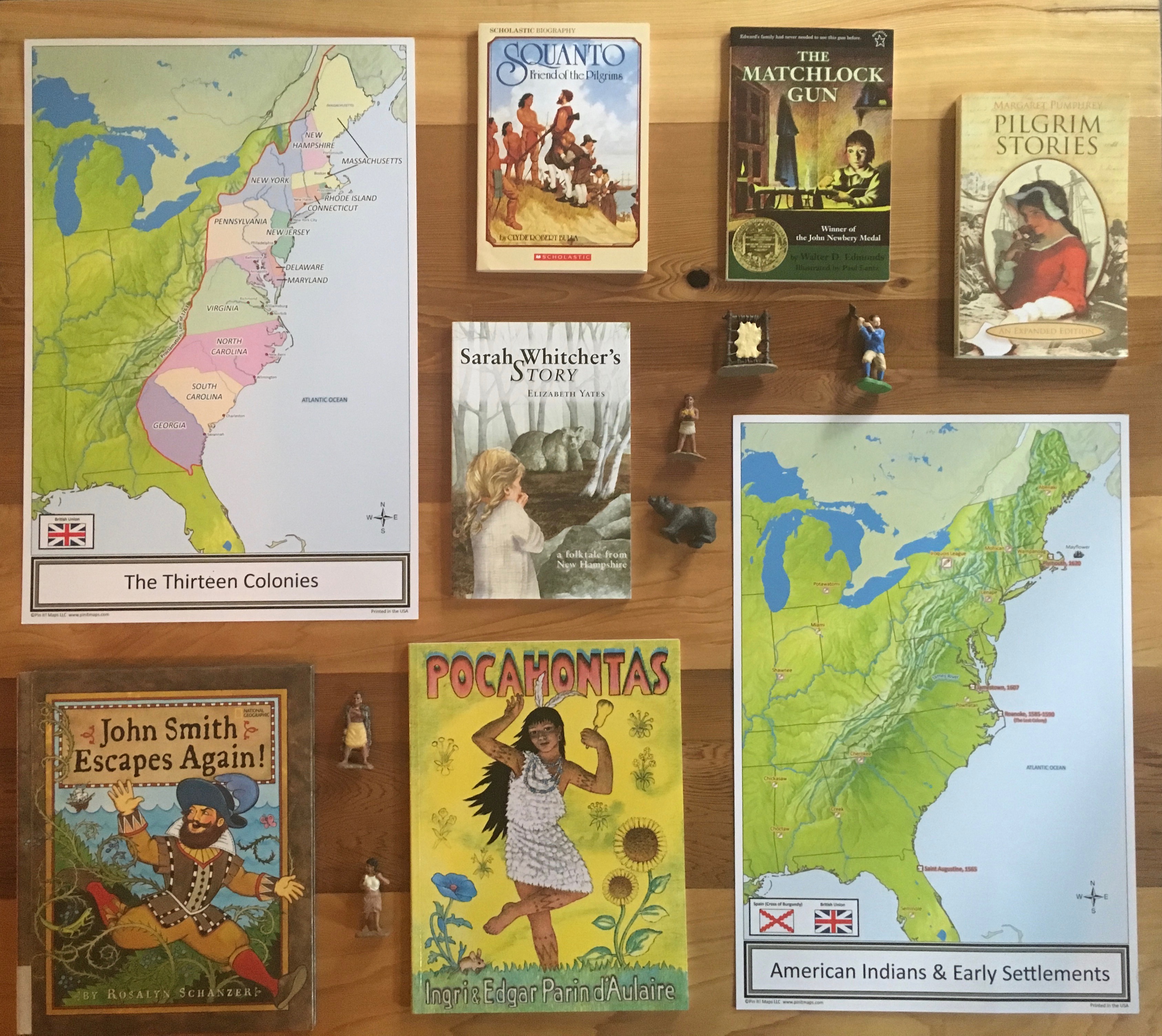 Pin it! Maps USA and US History Bundle